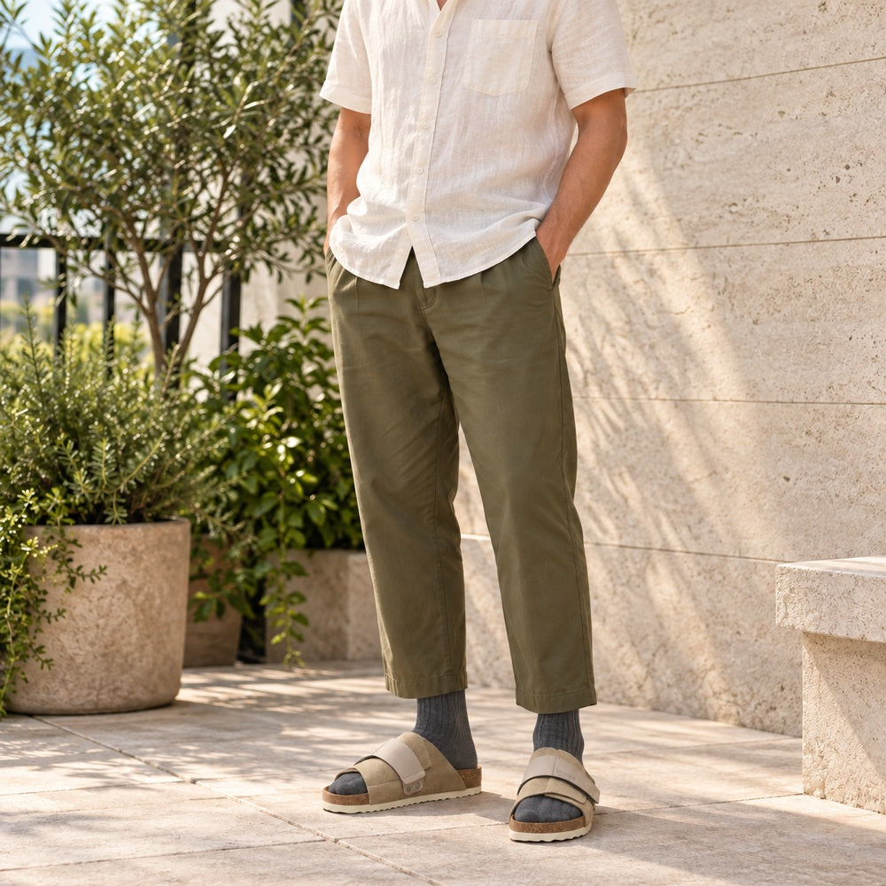 ビルケンシュトックBIRKENSTOCKKyoto(キョウト)1015572トープ(ヌバック/スエードレザー)(メンズサンダルレギュラーフィット)「正規輸入品」「靴」