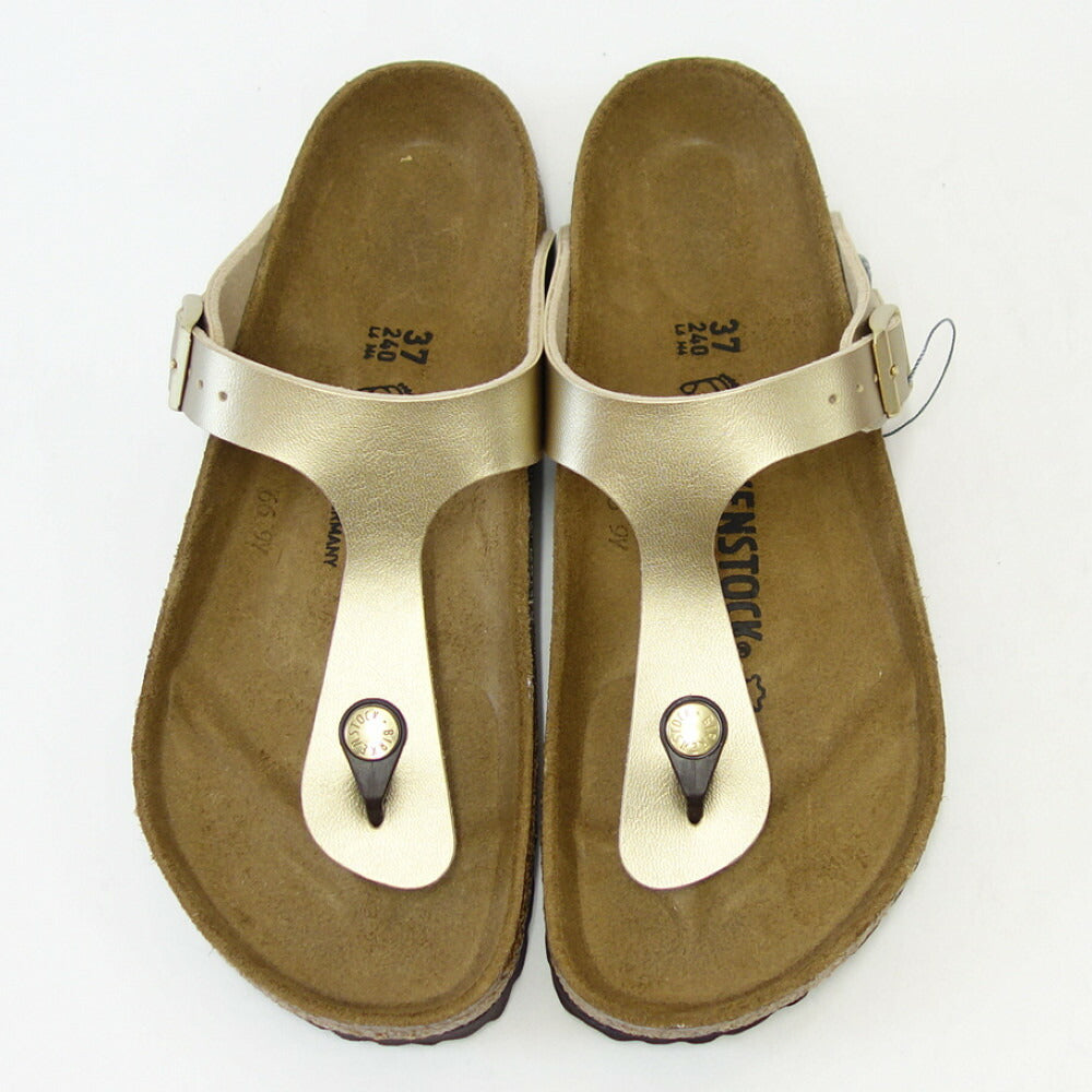 BIRKENSTOCK ビルケンシュトック GIZEH(ギゼ)Gold 1016108 (レギュラーフィット 幅広) レディース サンダル トング ミュール クロッグ コンフォート ドイツ製「正規品」 「靴」