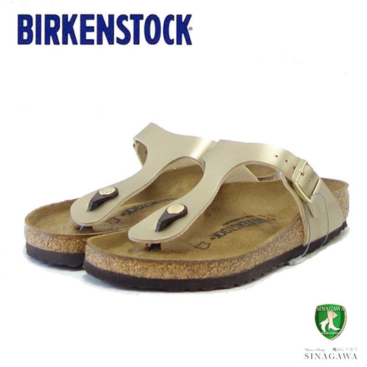 BIRKENSTOCK ビルケンシュトック GIZEH(ギゼ)Gold 1016108 (レギュラーフィット 幅広) レディース サンダル トング ミュール クロッグ コンフォート ドイツ製「正規品」 「靴」