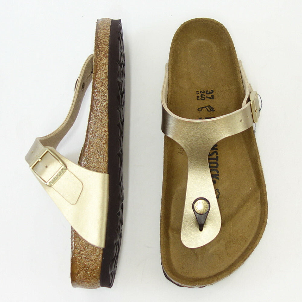 BIRKENSTOCK ビルケンシュトック GIZEH(ギゼ)Gold 1016108 (レギュラーフィット 幅広) レディース サンダル トング ミュール クロッグ コンフォート ドイツ製「正規品」 「靴」