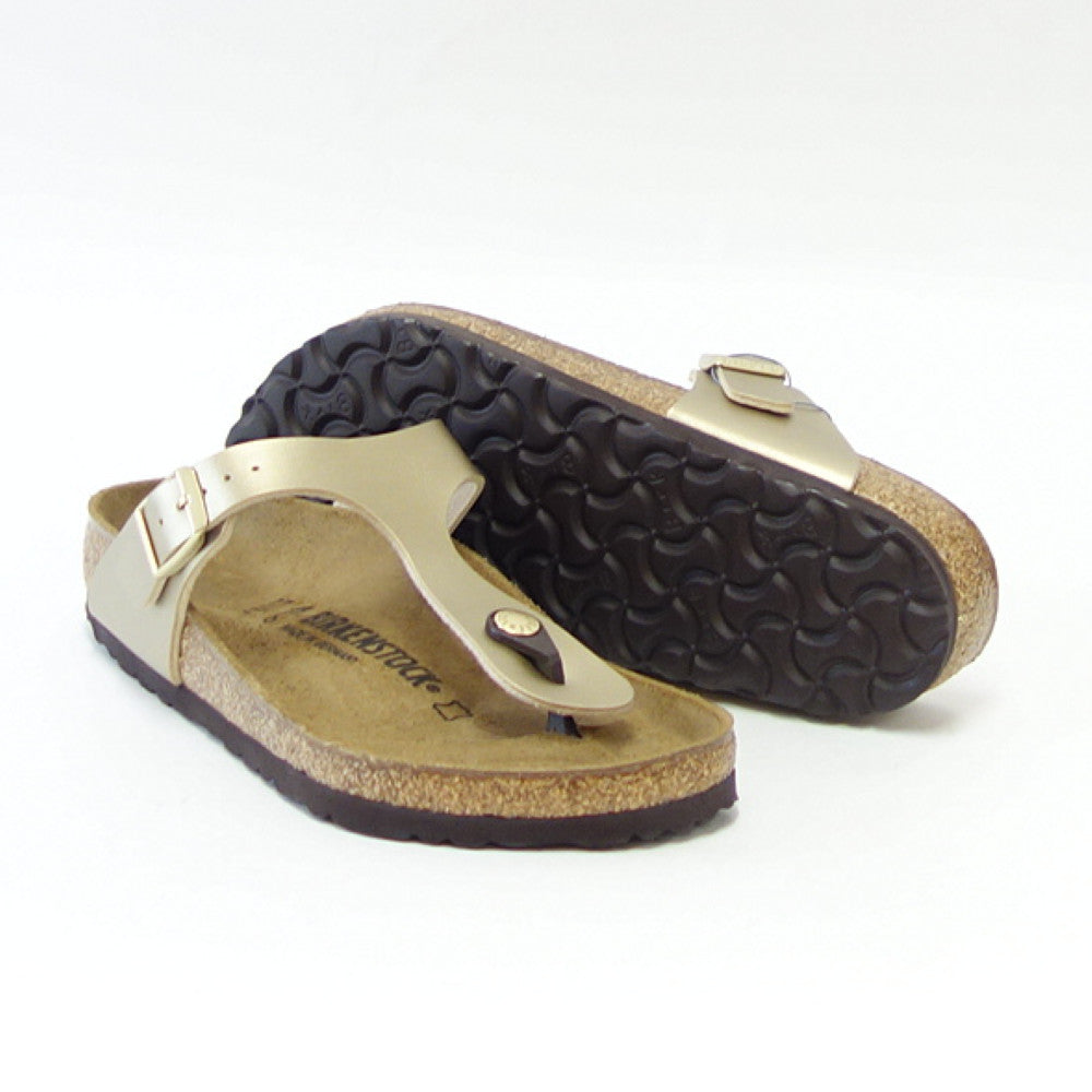 BIRKENSTOCK ビルケンシュトック GIZEH(ギゼ)Gold 1016108 (レギュラーフィット 幅広) レディース サンダル トング ミュール クロッグ コンフォート ドイツ製「正規品」 「靴」