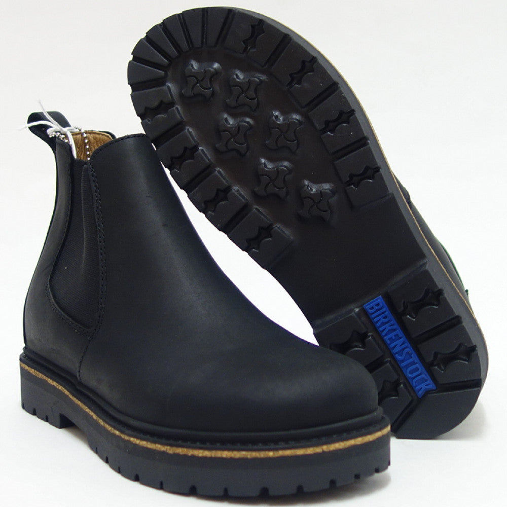 ビルケンシュトック BIRKENSTOCK STALON(スタロン)メンズ 1017317(ヌバックレザー/ブラック) チェルシーブーツ アンクルブーツ 「靴」
