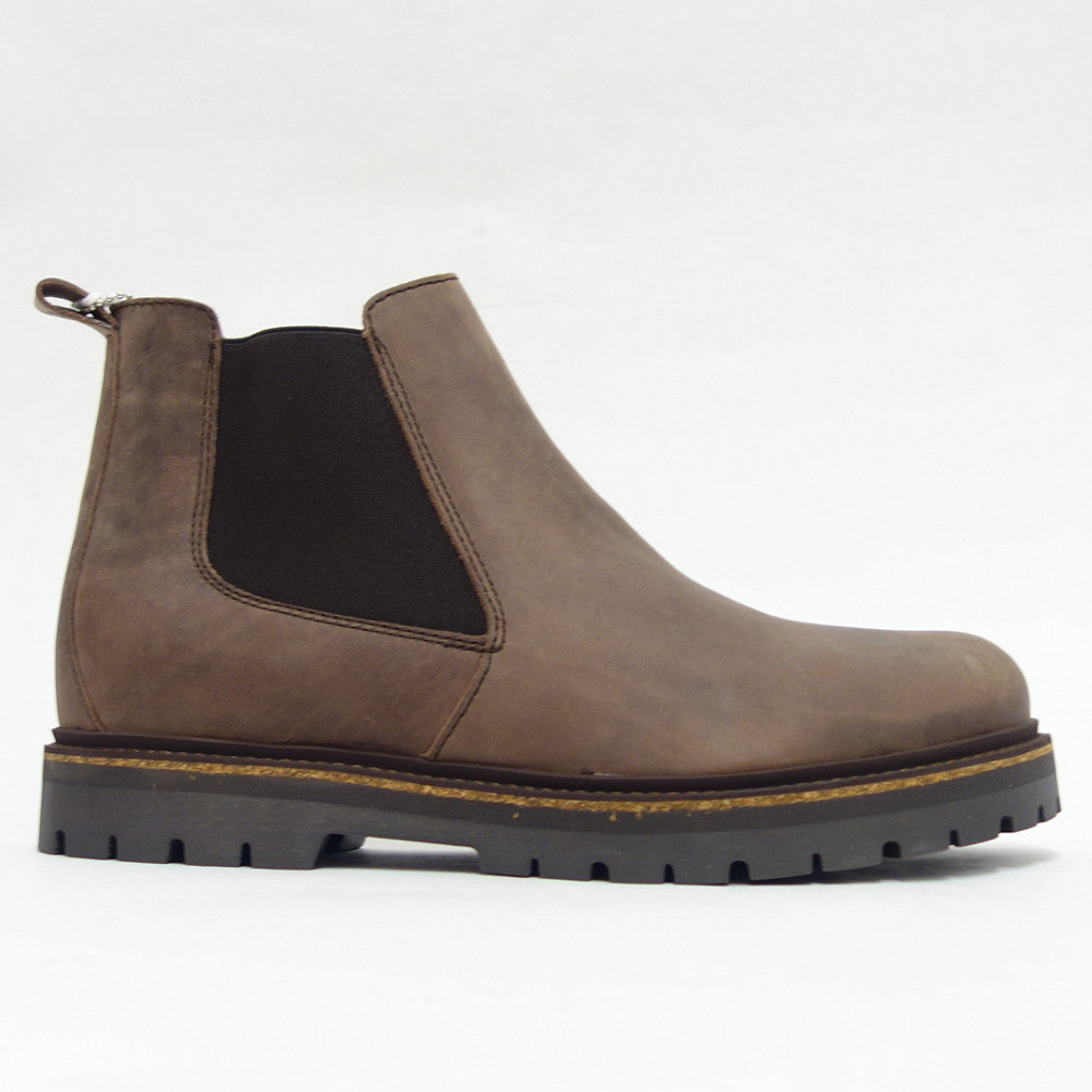 ビルケンシュトック BIRKENSTOCK STALON(スタロン)メンズ 1017321(ヌバックレザー/モカ) チェルシーブーツ アンクルブーツ 「靴」