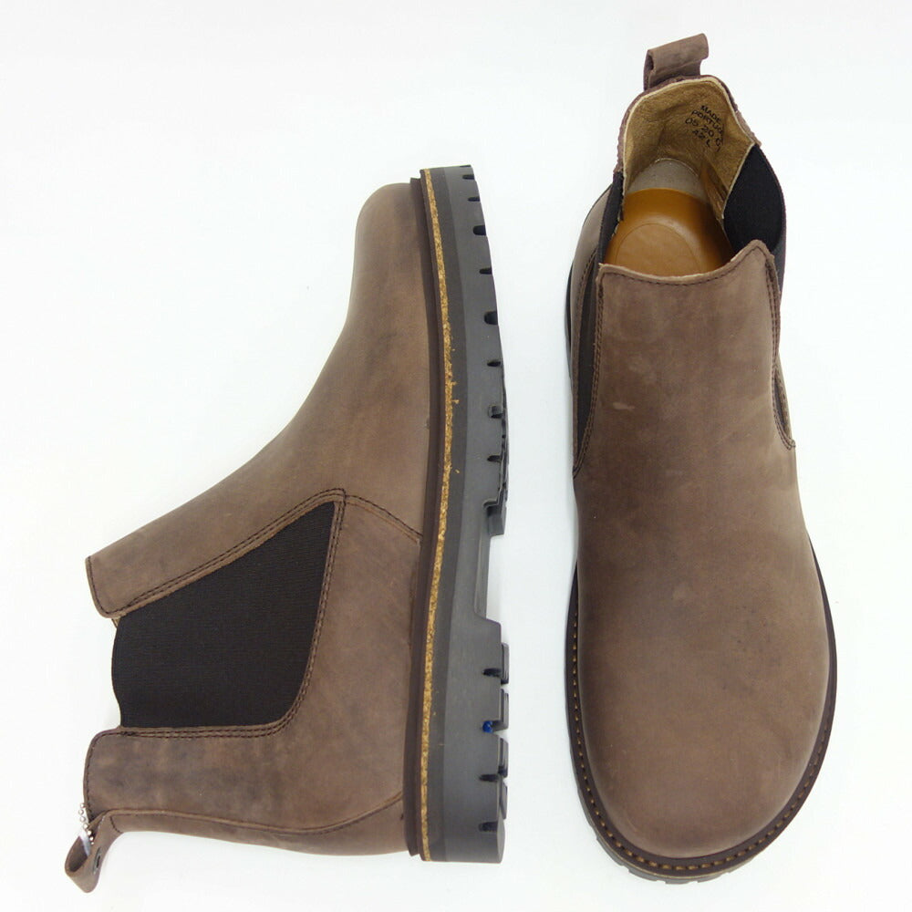 ビルケンシュトック BIRKENSTOCK STALON(スタロン)メンズ 1017321(ヌバックレザー/モカ) チェルシーブーツ アンクルブーツ 「靴」