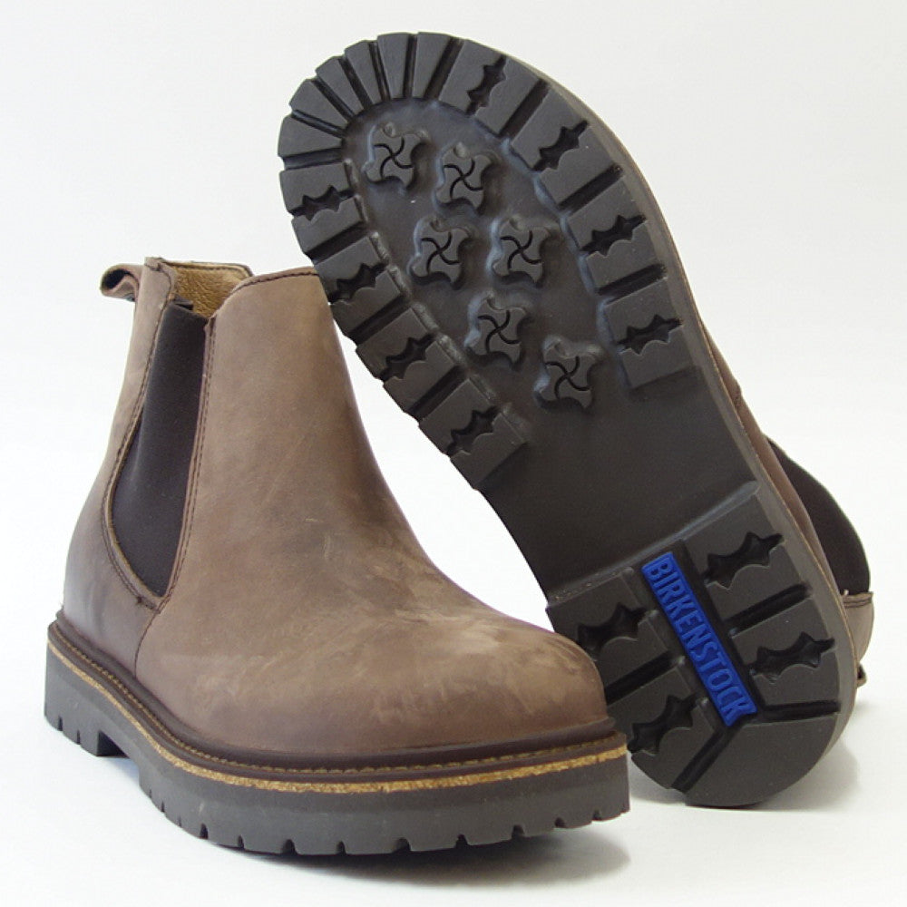 ビルケンシュトック BIRKENSTOCK STALON(スタロン)レディース 1017322(ヌバックレザー/モカ) チェルシーブーツ アンクルブーツ 「靴」