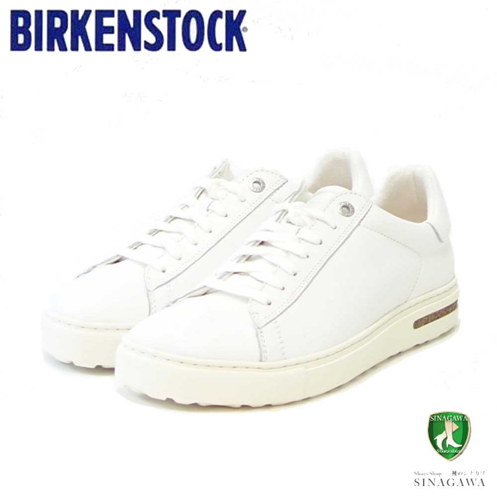 ビルケンシュトック BIRKENSTOCK Bend Low 2(ベンド ロー) 1017724(ナチュラルレザー/ホワイト) レディース レザー スニーカー コンフォート シューズ「靴」