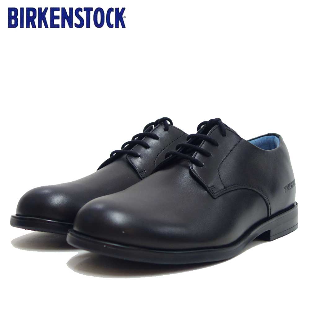 ビルケンシュトック BIRKENSTOCK JAREN(ジャレン)メンズ 1017771(ナチュラルレザー/ブラック) レースアップシューズ プレーントゥ 「靴」