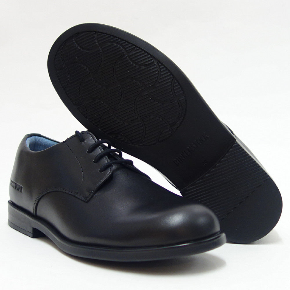 ビルケンシュトック BIRKENSTOCK JAREN(ジャレン)メンズ 1017771(ナチュラルレザー/ブラック) レースアップシューズ プレーントゥ 「靴」