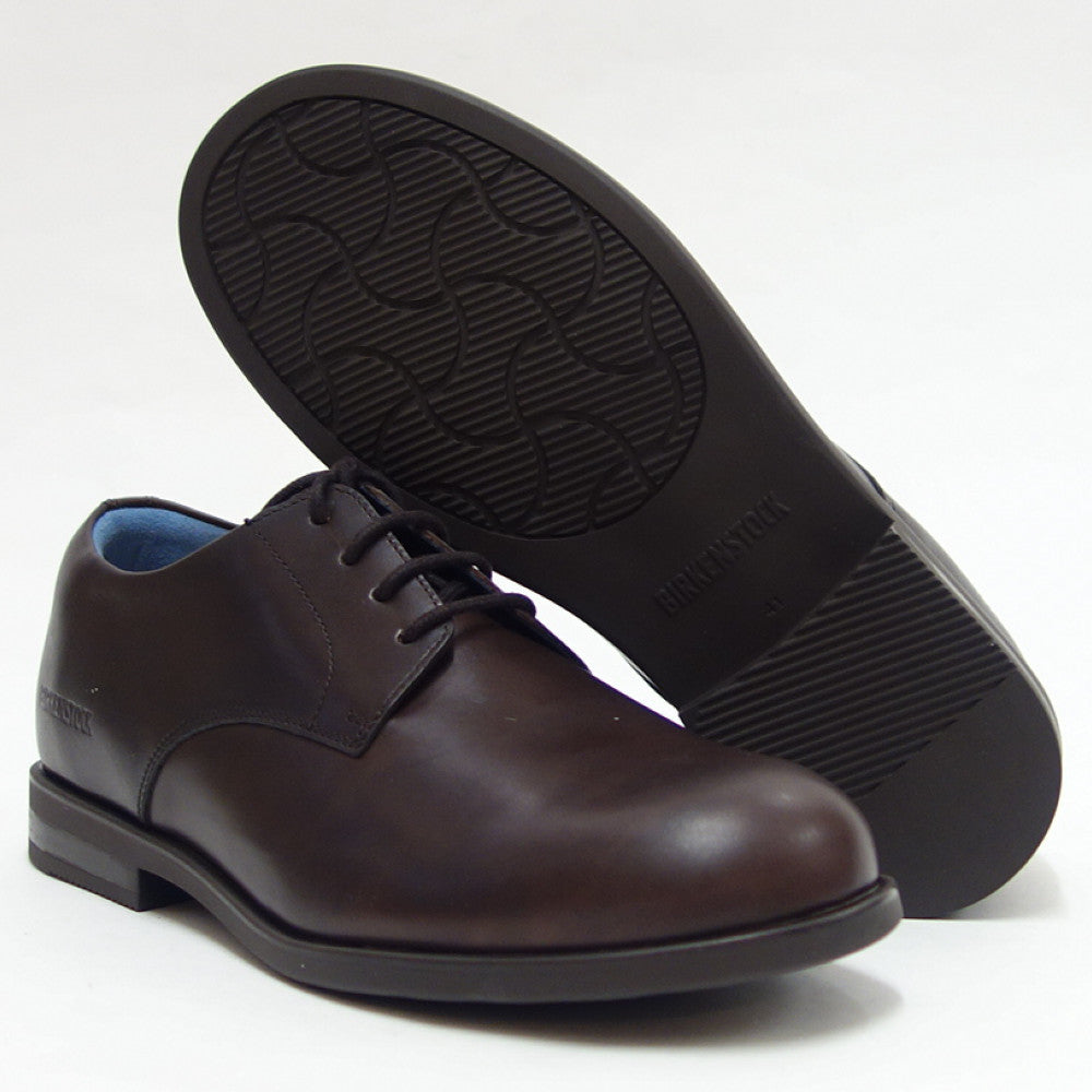 ビルケンシュトック BIRKENSTOCK JAREN(ジャレン)メンズ 1017773(ナチュラルレザー/エスプレッソ) レースアップシューズ プレーントゥ 「靴」