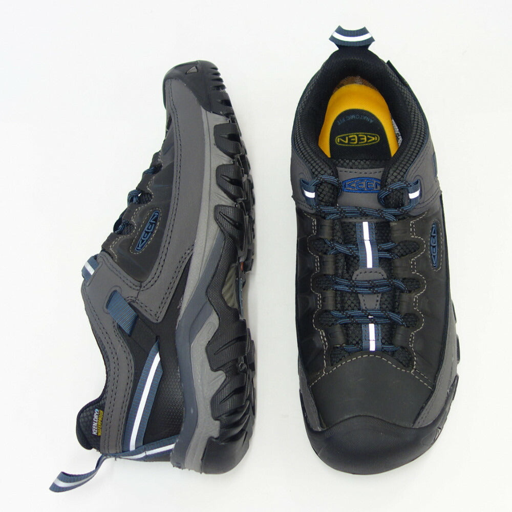 KEEN キーン TARGHEE 3 ターギー 3 1017785(メンズ)カラー:Steel Grey / Capt アウトドア ウォータープルーフ スニーカー ウォーキング トレッキング「靴」
