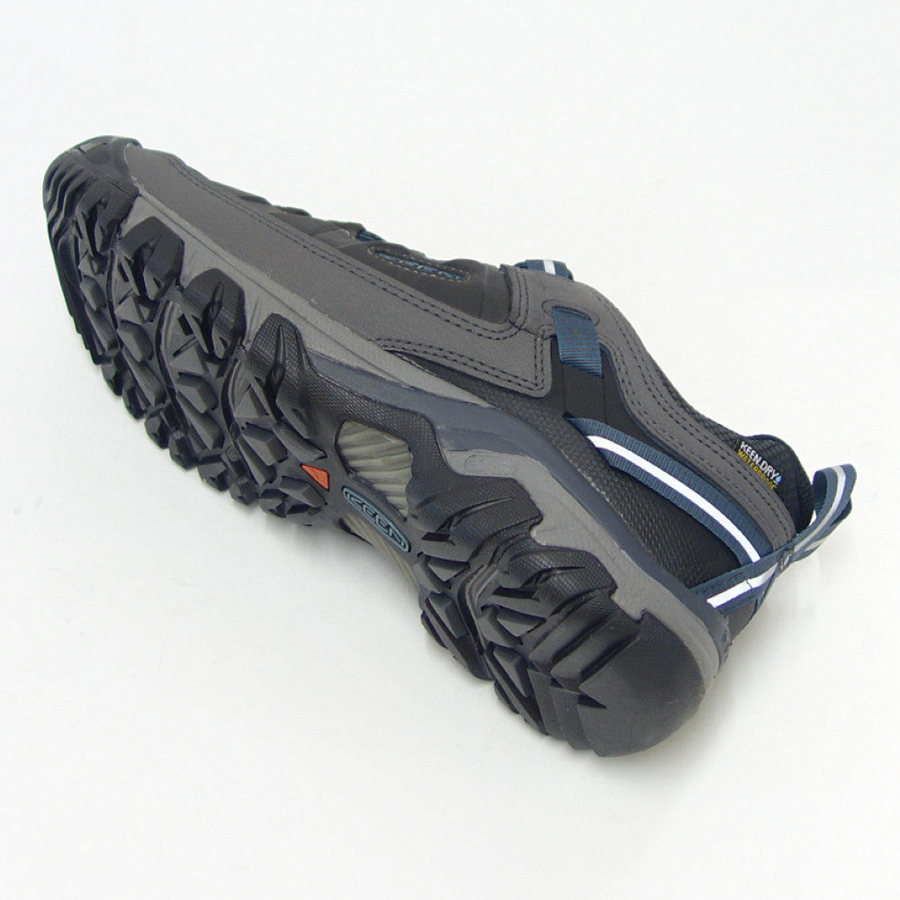 KEEN キーン TARGHEE 3 ターギー 3 1017785(メンズ)カラー:Steel Grey / Capt アウトドア ウォータープルーフ スニーカー ウォーキング トレッキング「靴」