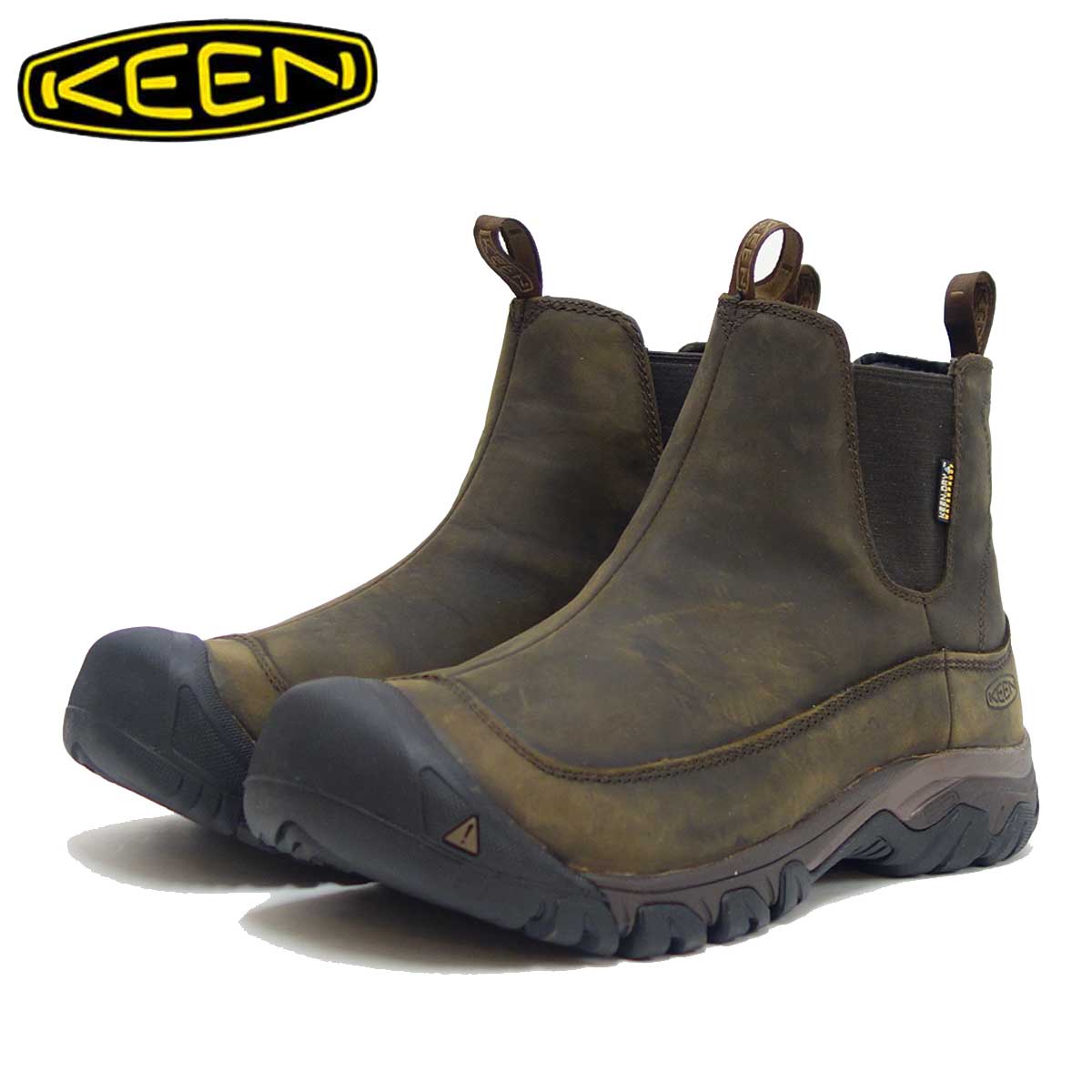 キーン KEEN アンカレッジ ブーツ スリー ウォータープルーフ 1017790 ダークアース(メンズ) 「靴」