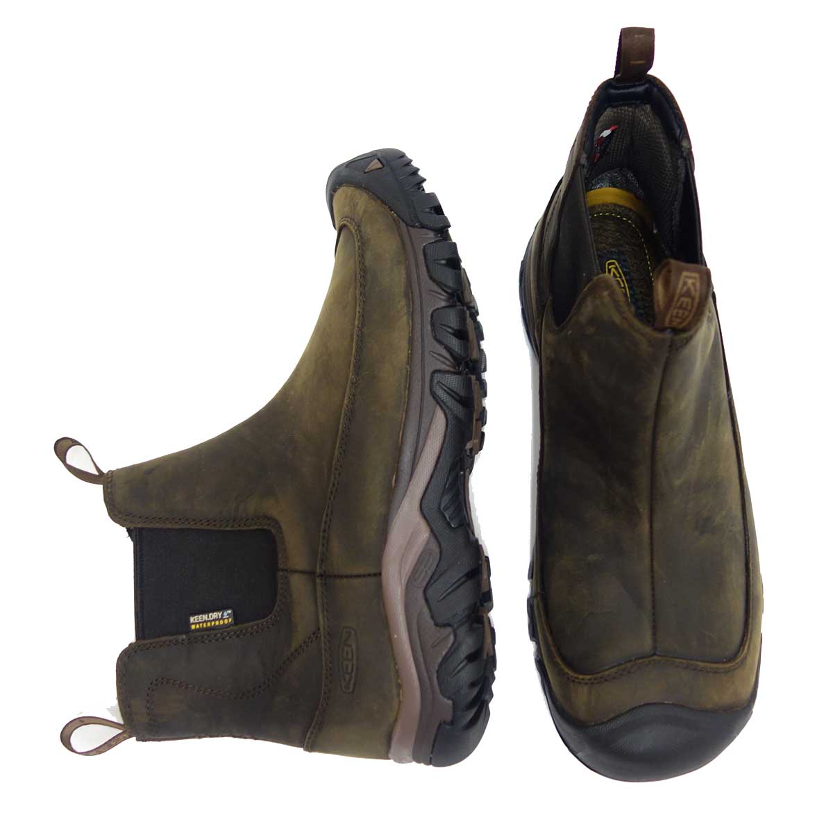 キーン KEEN アンカレッジ ブーツ スリー ウォータープルーフ 1017790 ダークアース(メンズ) 「靴」