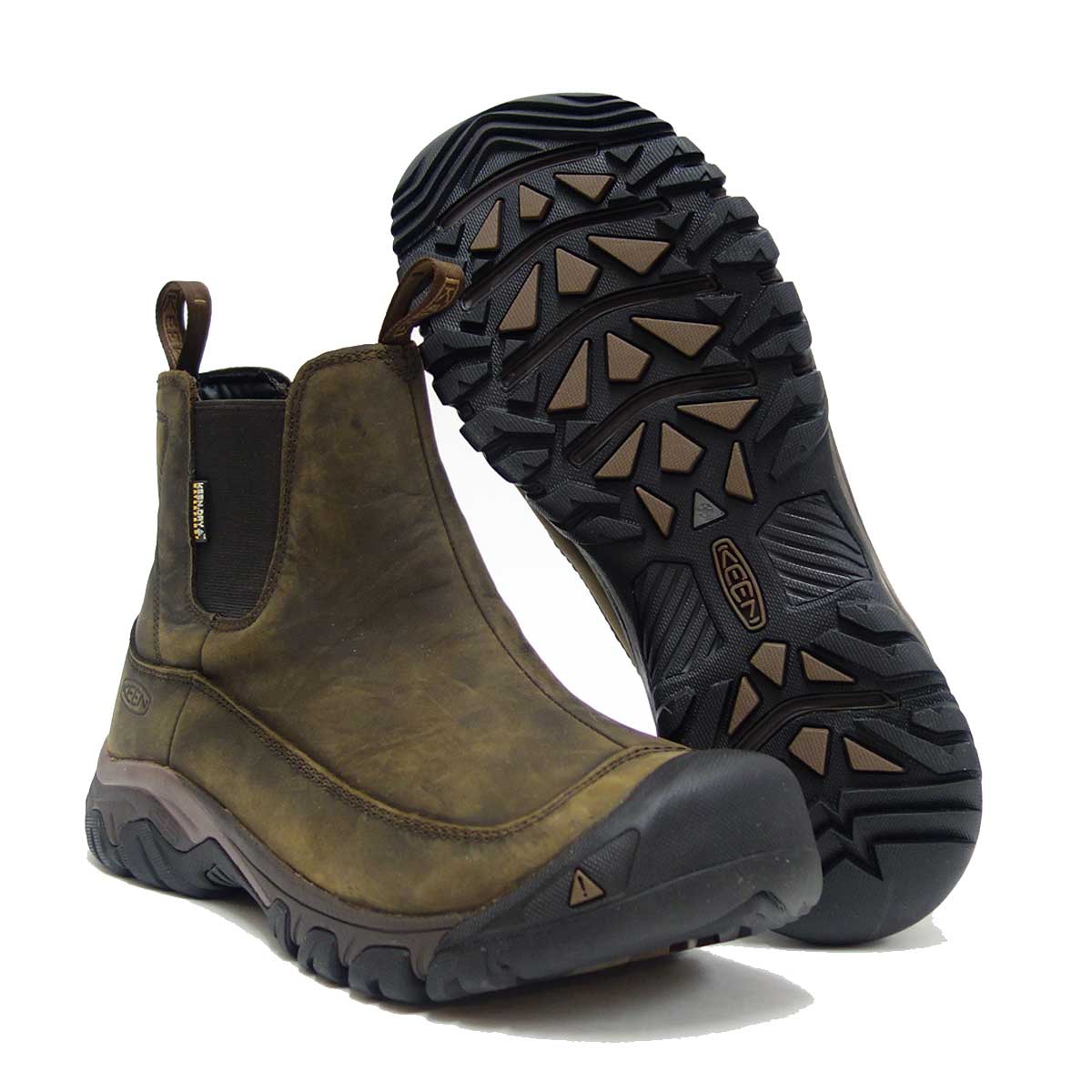 キーン KEEN アンカレッジ ブーツ スリー ウォータープルーフ 1017790 ダークアース(メンズ) 「靴」