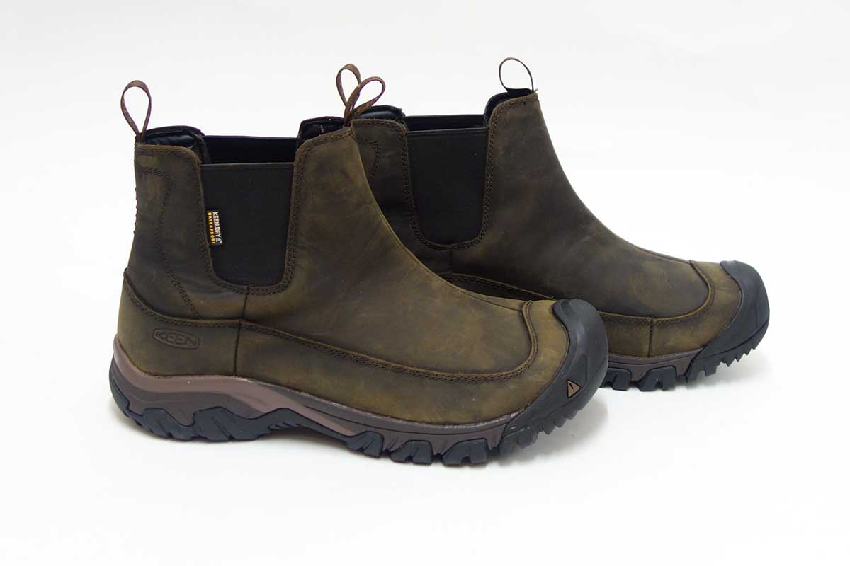 キーン KEEN アンカレッジ ブーツ スリー ウォータープルーフ 1017790 ダークアース(メンズ) 「靴」