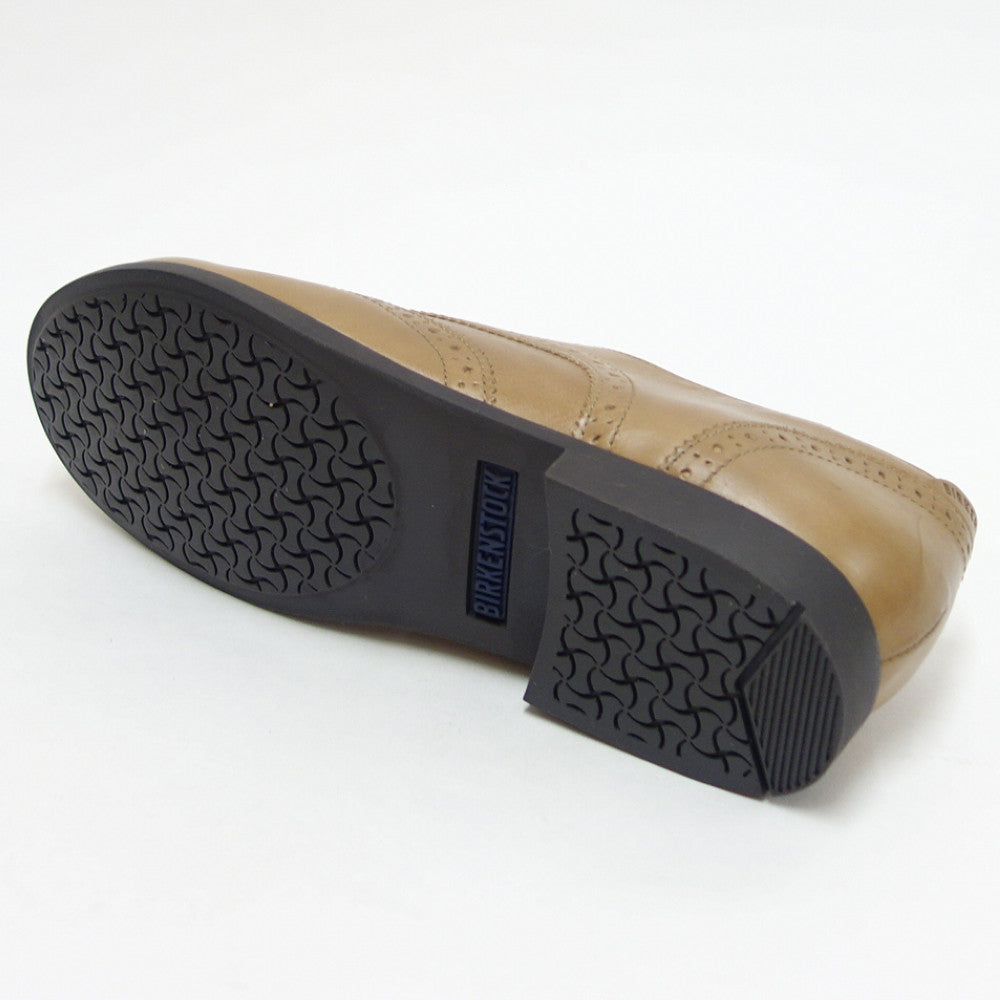 ビルケンシュトック BIRKENSTOCK LARAMIE LOW(ララミー ロー)レディース 1017802(天然皮革/サンド) カッター トラッド ウィングチップ「靴」