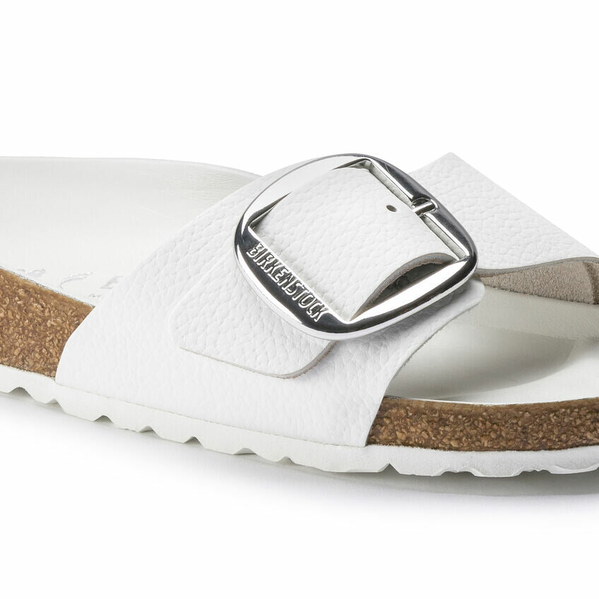 BIRKENSTOCKビルケンシュトックMADRIDBigBuckle(マドリッド)1018866(ナローフィット)ナチュラルレザー/ホワイト(レディース)「正規輸入品」ドイツ生まれの快適サンダル「靴」
