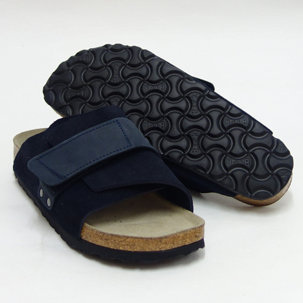 ビルケンシュトック BIRKENSTOCK Kyoto Soft Footbed(キョウト ソフトフットベッド) 1019291 ミッドナイト(ヌバック/スエード) (レディース サンダル ナローフィット)「正規輸入品」 「靴」