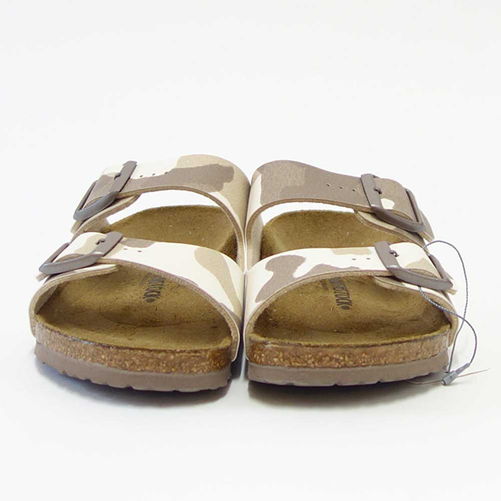 BIRKENSTOCK(ビルケンシュトック) ARIZONA(アリゾナ)キッズサンダル 1019324 Desert Soil Camo Almond ビーチサンダル 子ども靴「靴」