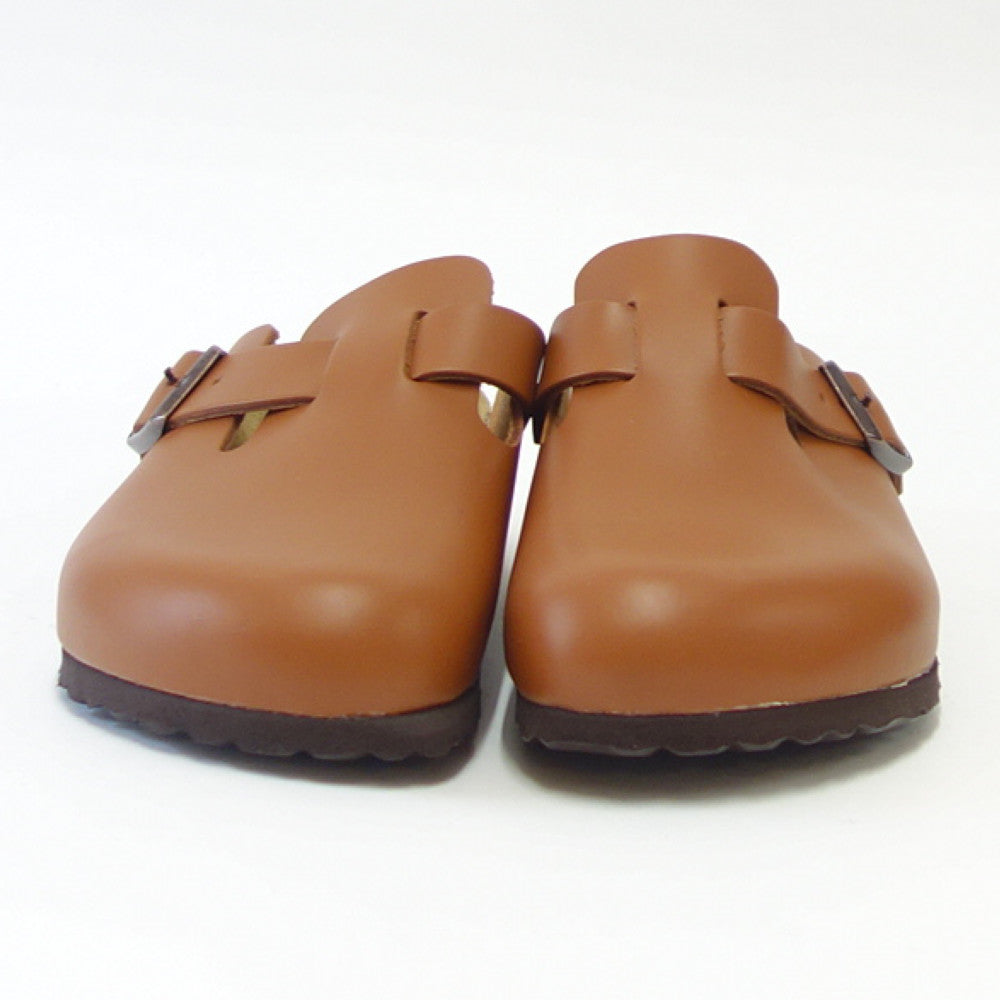 ビルケンシュトック BIRKENSTOCK Boston(ボストン)幅広(レギュラーフィット) 1019693(ナチュラルレザー/ジンジャーブラウン)メンズ サボ クロッグ ドイツ製快適サンダル 「靴」