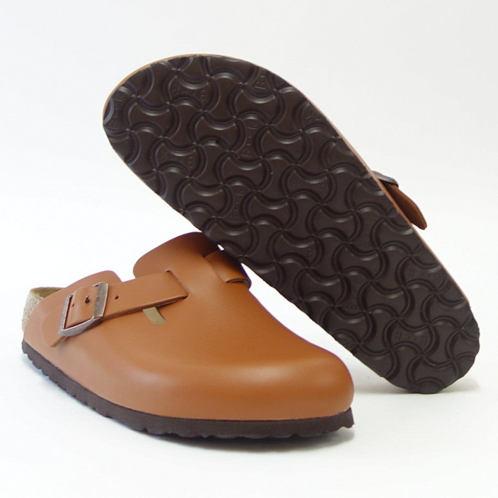 ビルケンシュトック BIRKENSTOCK Boston(ボストン)幅広(レギュラーフィット) 1019693(ナチュラルレザー/ジンジャーブラウン)メンズ サボ クロッグ ドイツ製快適サンダル 「靴」