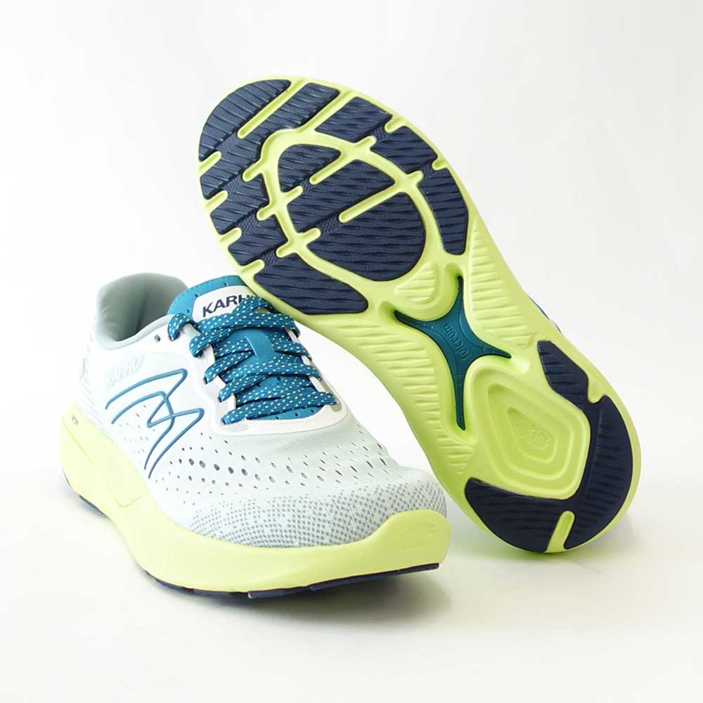 カルフ KARHU イコニ2.0 102002 Chalk Blue / Daiquiri Green(メンズ) IKONI 2.0 ランニングシューズ ウォーキング 軽量スニーカースニーカー「靴」