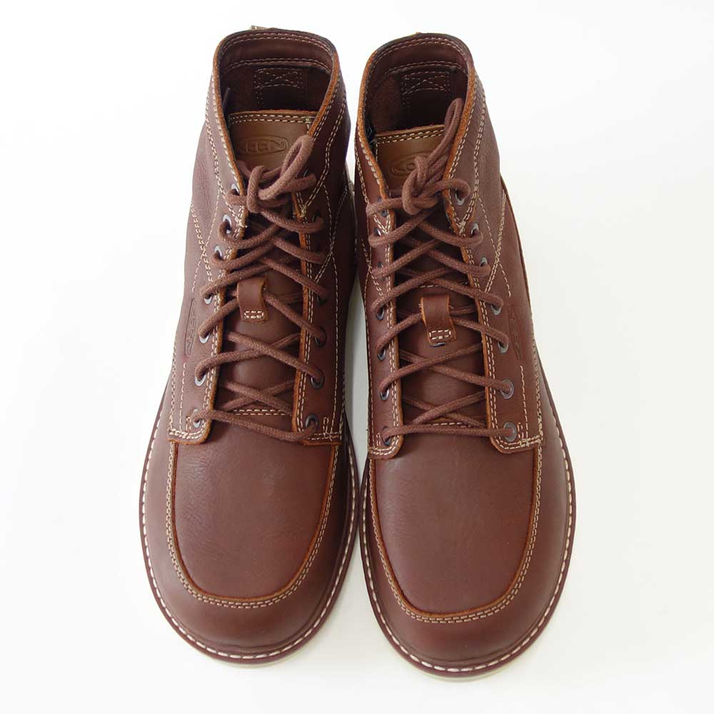 KEEN キーン サンノゼ シックス(ソフトトゥ) ワークブーツ 1020146(メンズ)カラー:Gingerbread/Off White 工事現場 アウトドア ウォーキングシューズ ハイキングシューズ「靴」