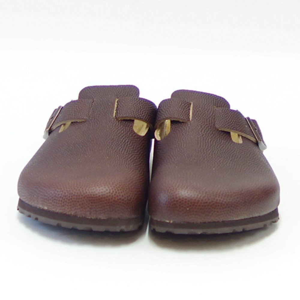 ビルケンシュトック BIRKENSTOCK Boston(ボストン)幅広(レギュラーフィット) 1022296(エンボスレザー/ロースト)メンズ サボ クロッグ ドイツ製快適サンダル 「靴」