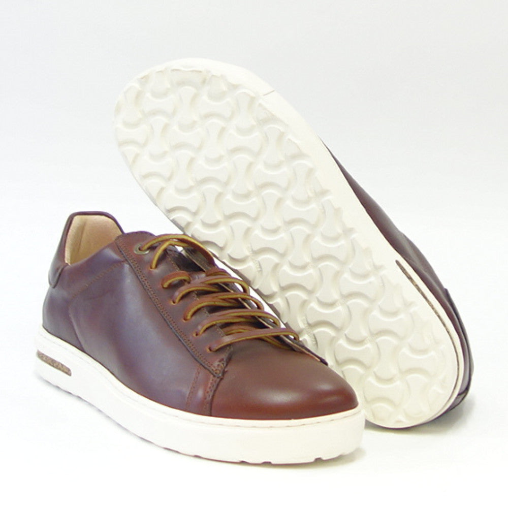 ビルケンシュトック BIRKENSTOCK Bend Low 2(ベンド ロー) 1022395(ナチュラルレザー/チョコレート)レギュラーフィット メンズ レザー スニーカー コンフォート シューズ「靴」