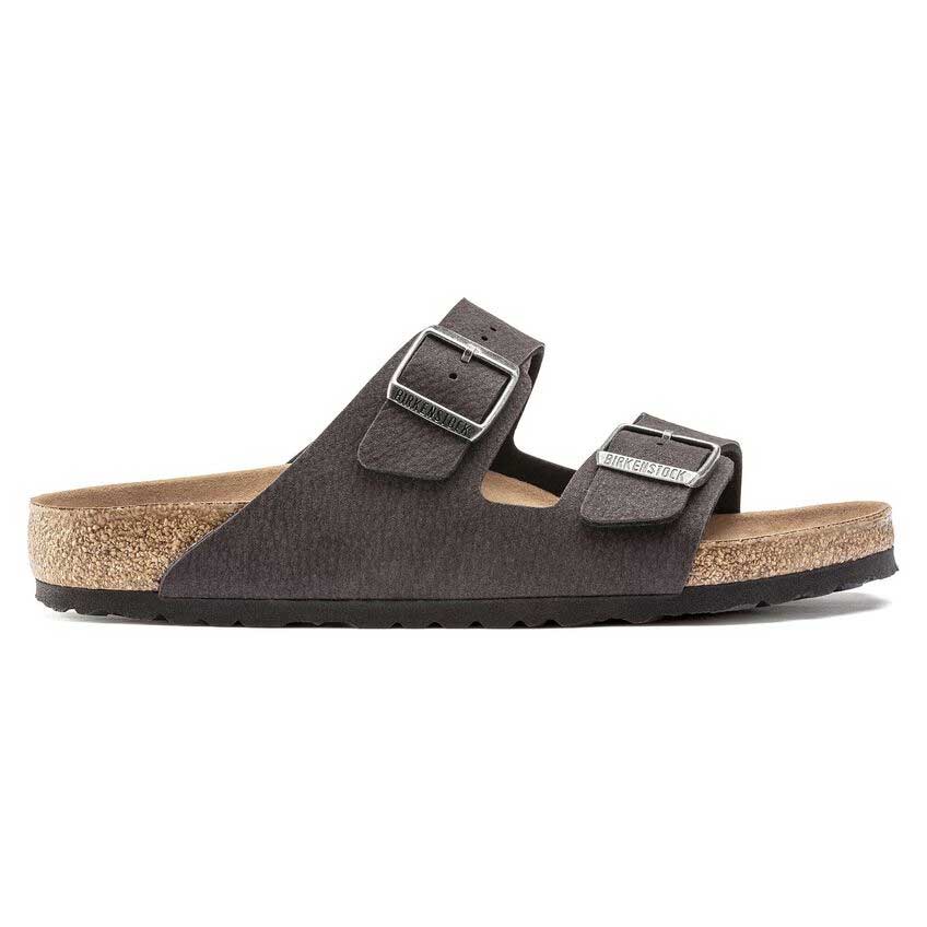 BIRKENSTOCKビルケンシュトックARIZONAVegan(アリゾナヴィーガン)マイクロファイバー1023042デザートダストブラック(レギュラーフィット幅広)ドイツ製コンフォートサンダル正規品「靴」