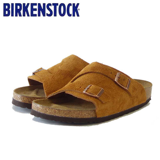 ビルケンシュトック BIRKENSTOCK Zurich (チューリッヒ)  1023891 ミンク(スエードレザー) (レディース サンダル ナローフィット)「正規輸入品」 「靴」