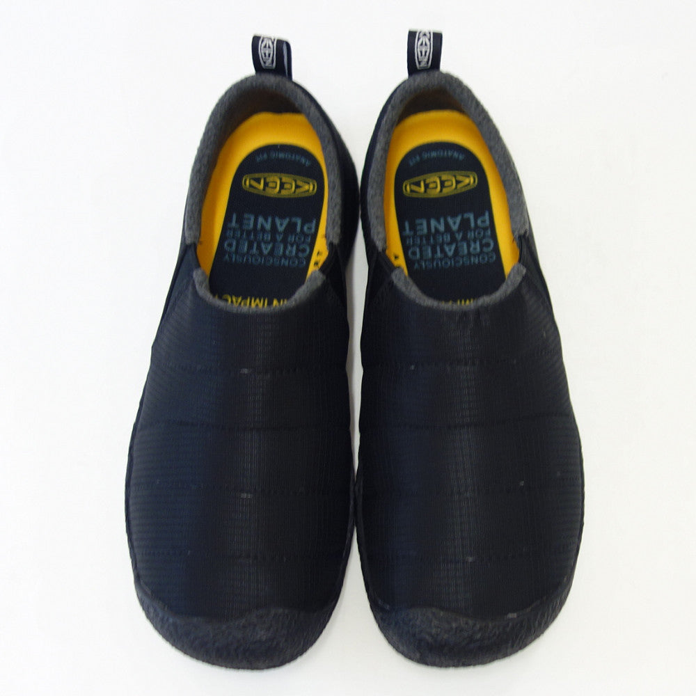 キーン KEEN ハウザー ツー 1023997 Triple Black(メンズ)ソフトなナイロン素材 温かみのあるスリッポンシューズ 展開サイズ 25.5cm 26cm 26.5cm「靴」