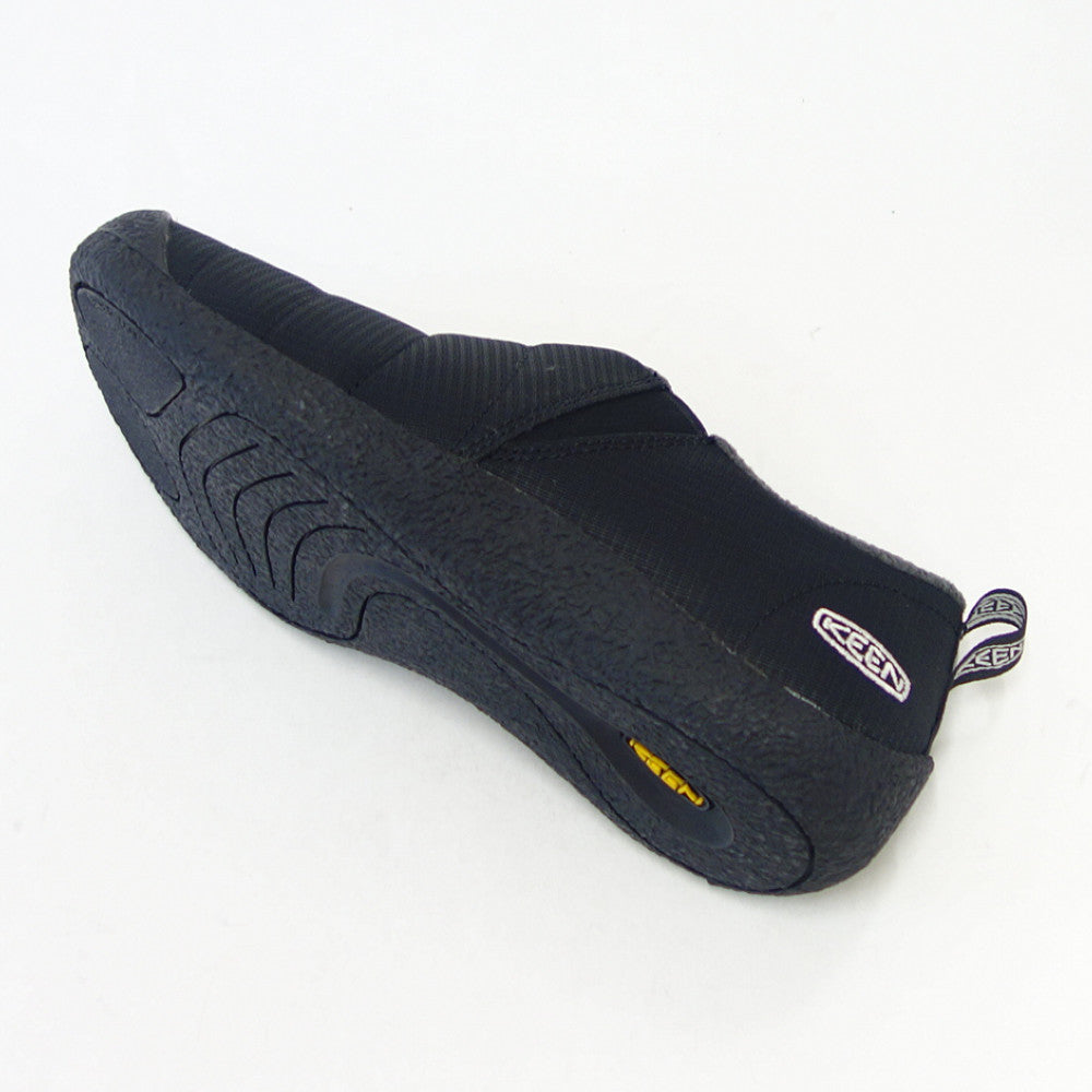 キーン KEEN ハウザー ツー 1023997 Triple Black(メンズ)ソフトなナイロン素材 温かみのあるスリッポンシューズ 展開サイズ 25.5cm 26cm 26.5cm「靴」