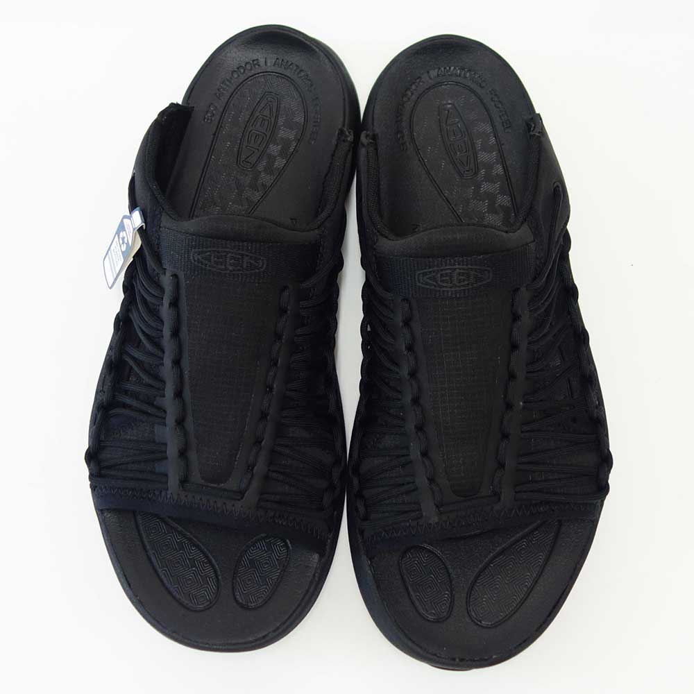 KEEN キーン UNEEK SNK SLIDE(ユニーク スニーク スライド) 1024894(メンズ) カラー:ブラック / ブラック スニーカー サンダル「靴」