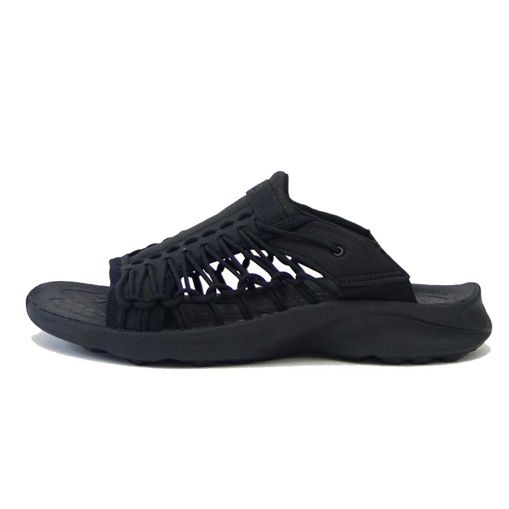 KEEN キーン UNEEK SNK SLIDE(ユニーク スニーク スライド) 1024894(メンズ) カラー:ブラック / ブラック スニーカー サンダル「靴」