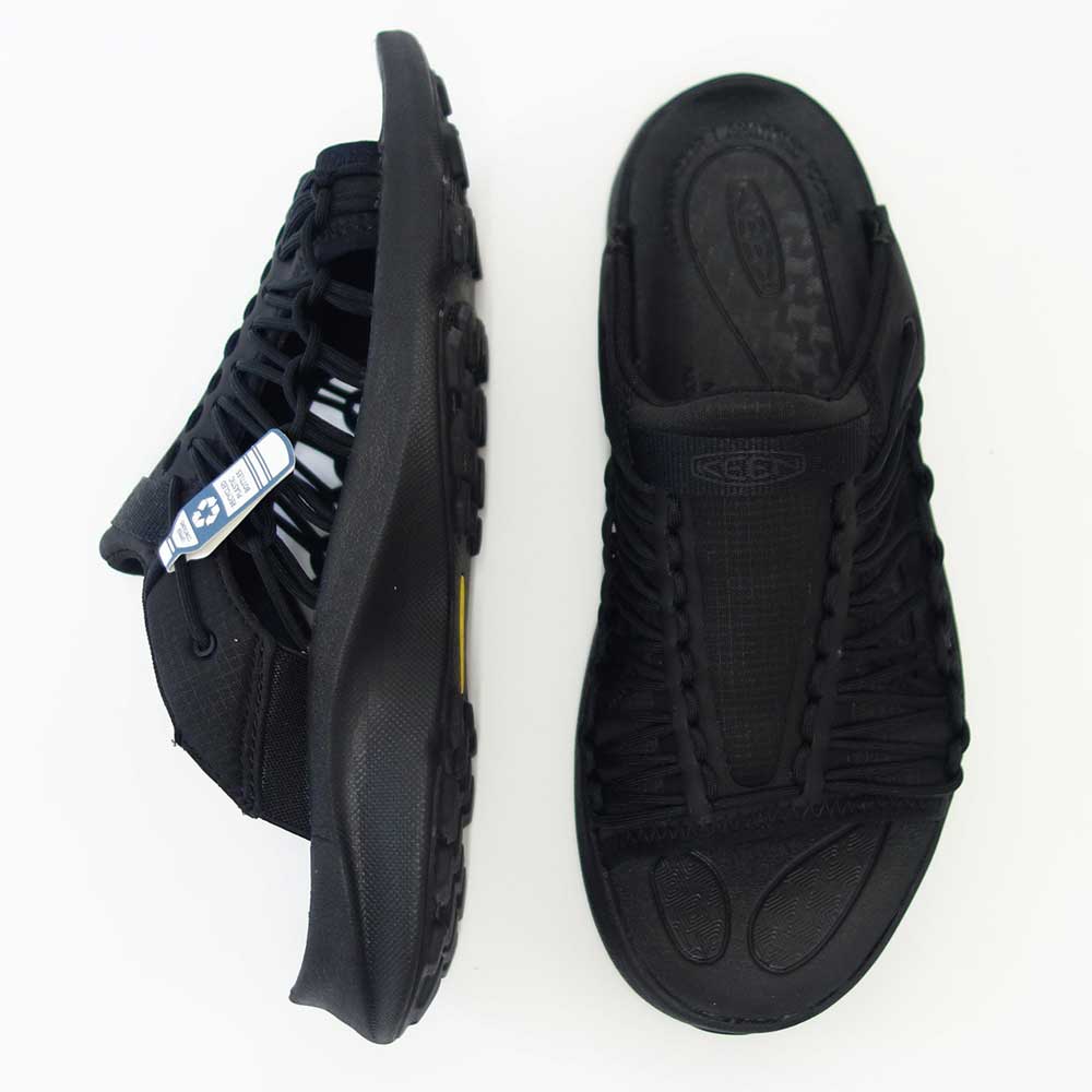 KEEN キーン UNEEK SNK SLIDE(ユニーク スニーク スライド) 1024894(メンズ) カラー:ブラック / ブラック スニーカー サンダル「靴」