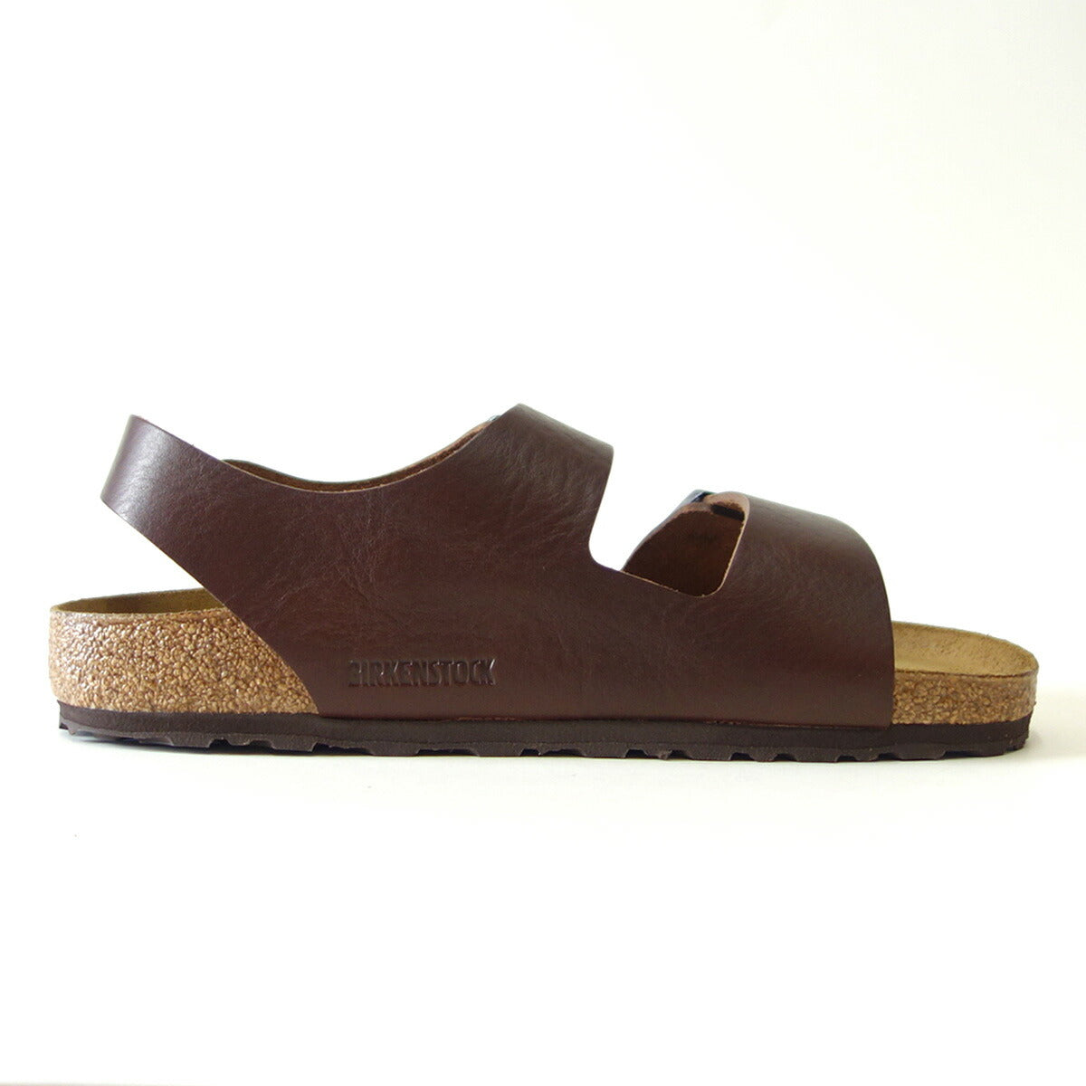 BIRKENSTOCKビルケンシュトックMILANO(ミラノ)1024911ヴィンテージウッドロースト(メンズレギュラーフィット幅広)天然皮革ドイツ製コンフォートサンダル正規品「靴」