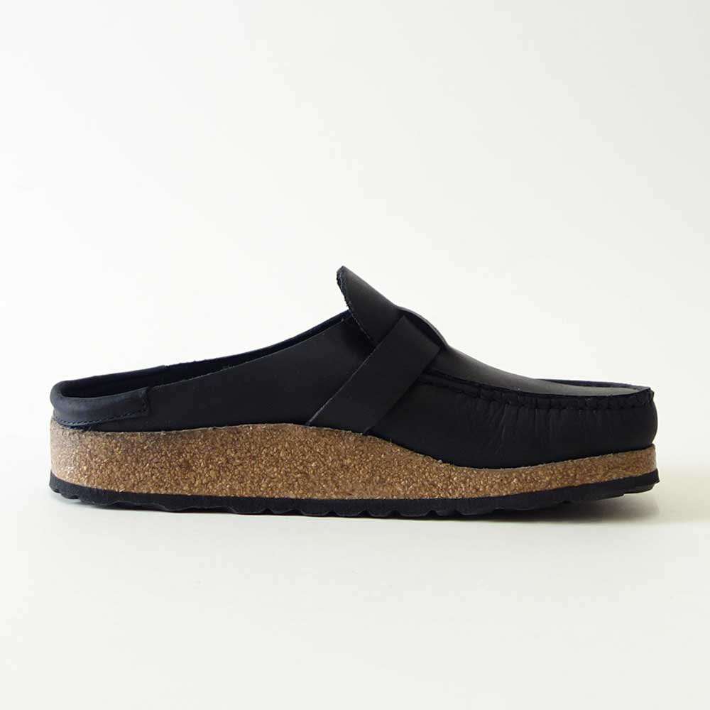 ビルケンシュトックBIRKENSTOCKBuckley(バックリー)幅狭(ナローフィット)1024942(オイルドヌバックレザー/ブラック)サボクロッグ快適サンダル「靴」
