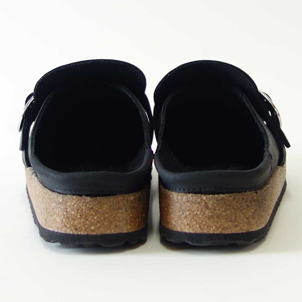 ビルケンシュトックBIRKENSTOCKBuckley(バックリー)幅狭(ナローフィット)1024942(オイルドヌバックレザー/ブラック)サボクロッグ快適サンダル「靴」