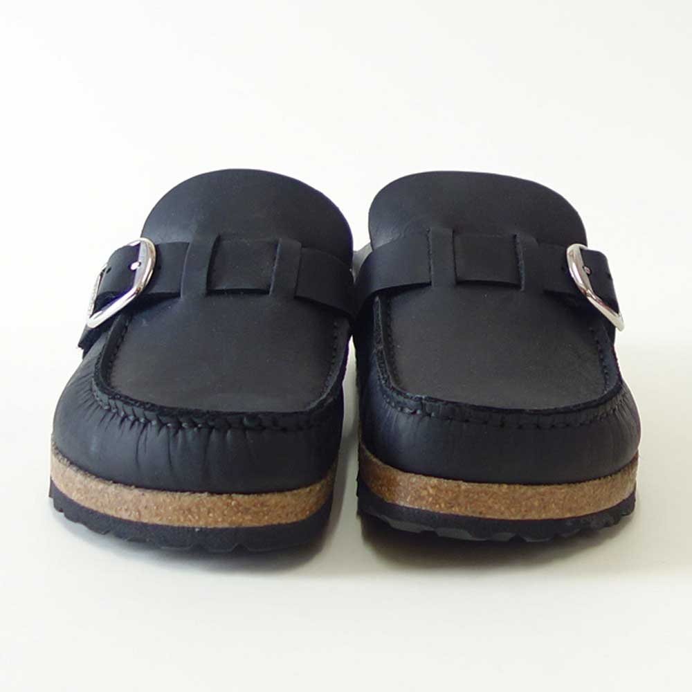 ビルケンシュトックBIRKENSTOCKBuckley(バックリー)幅狭(ナローフィット)1024942(オイルドヌバックレザー/ブラック)サボクロッグ快適サンダル「靴」