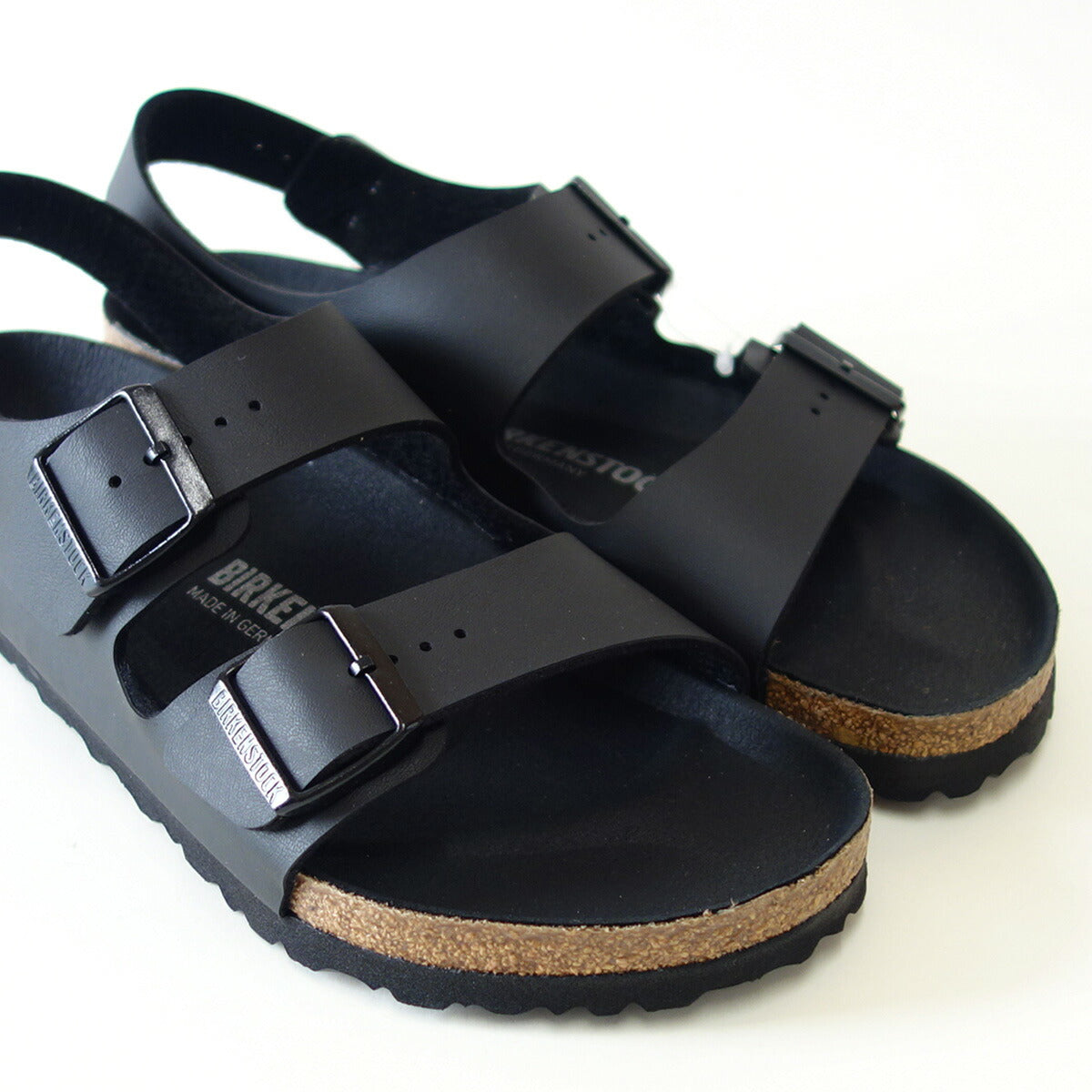 BIRKENSTOCKビルケンシュトックMILANO(ミラノ)1024997Triplesブラック(メンズレギュラーフィット幅広)ドイツ製コンフォートサンダル正規品「靴」