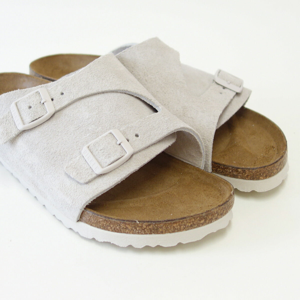 ビルケンシュトックBIRKENSTOCKZurich(チューリッヒ)1025008アンティークホワイト(スエードレザー)(レディースサンダルナローフィット)「正規輸入品」「靴」
