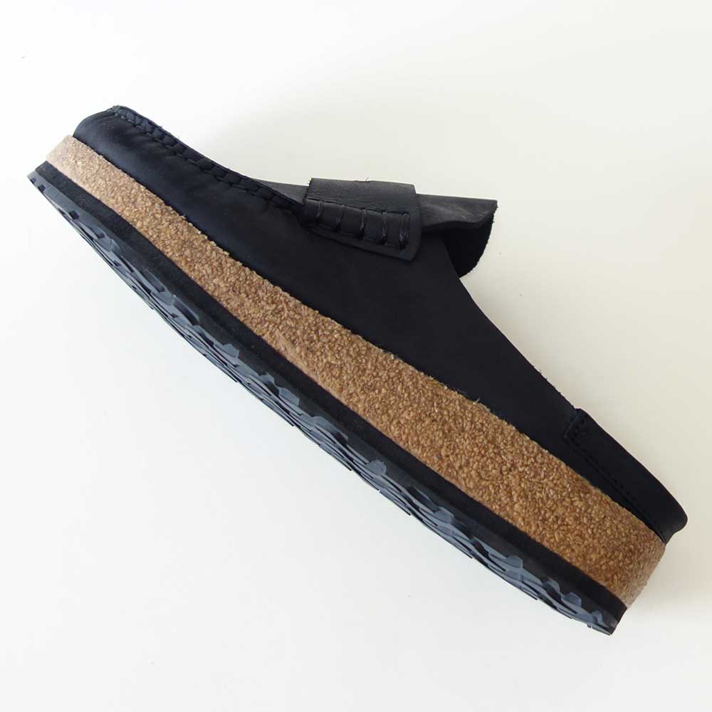 ビルケンシュトックBIRKENSTOCKNaples(ネープルス)幅広(レギュラーフィット)1025040(オイルヌバックレザー/ブラック)メンズサボクロッグ快適サンダル「靴」