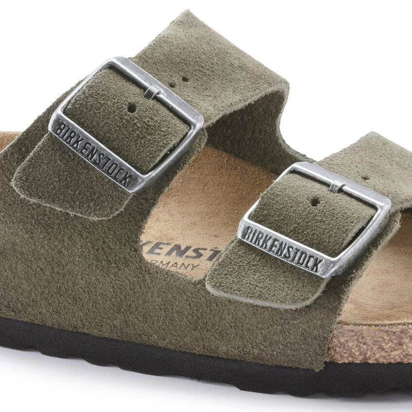 BIRKENSTOCKビルケンシュトックARIZONA(アリゾナ)スエードレザータイム1025047(ナローフィット幅狭)レディースサンダル「靴」