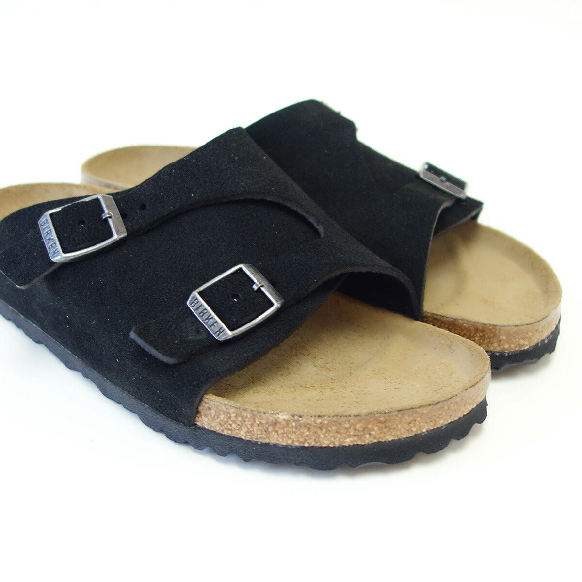 ビルケンシュトックBIRKENSTOCKZurich(チューリッヒ)1025045ブラック(スエードレザー)(メンズサンダルレギュラーフィット)「正規輸入品」「靴」