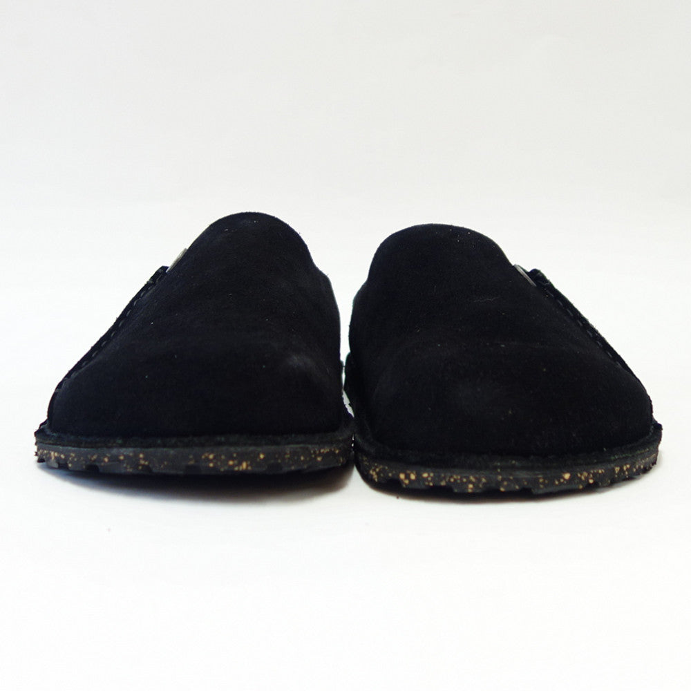 ビルケンシュトック BIRKENSTOCK Zermatt Premium(ツェルマット プレミアム)メンズ 幅広(レギュラーフィット) 1025114(スエードレザー/ブラック) サボ クロッグ ドツ製快適フットベッド 「靴」
