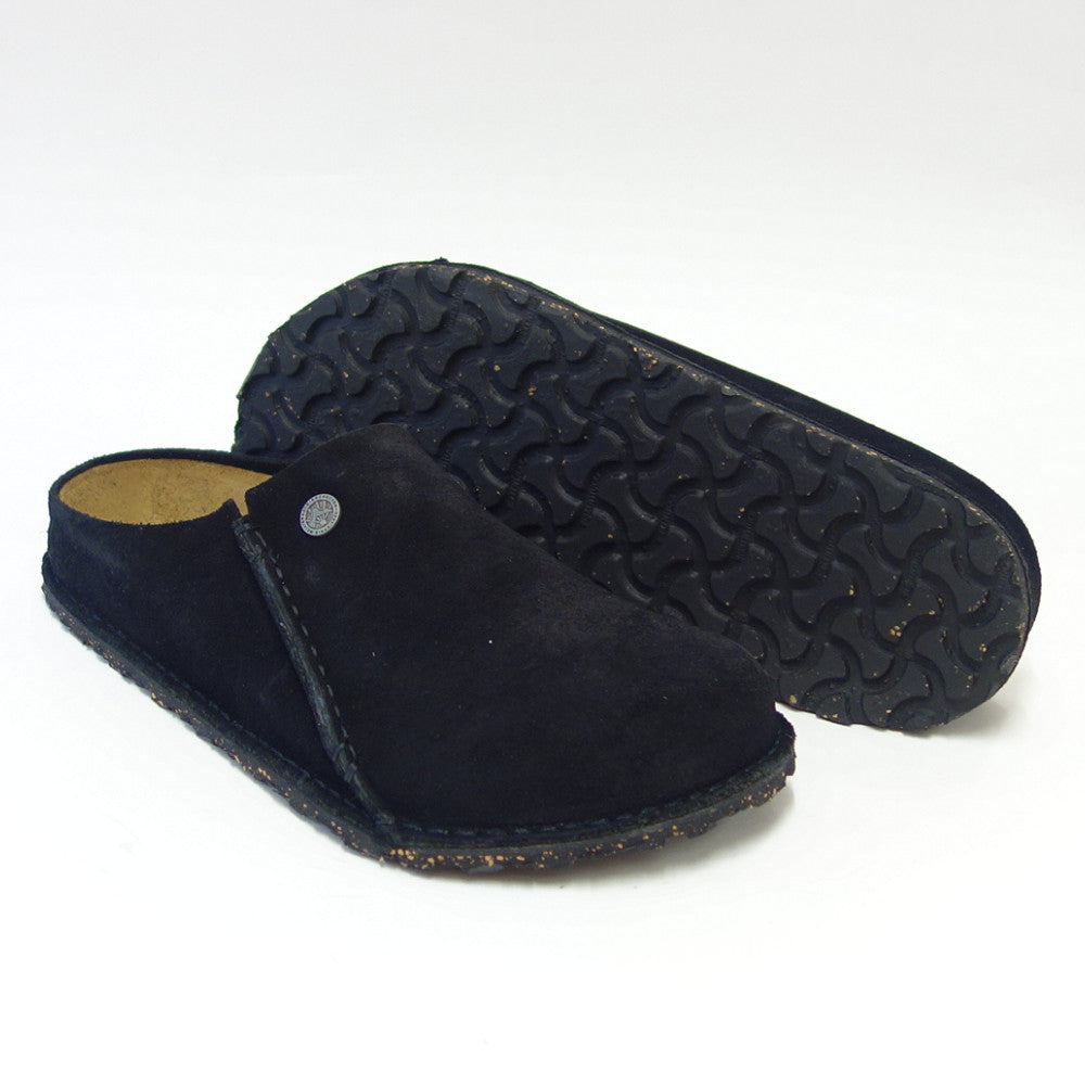 ビルケンシュトック BIRKENSTOCK Zermatt Premium(ツェルマット プレミアム)メンズ 幅広(レギュラーフィット) 1025114(スエードレザー/ブラック) サボ クロッグ ドツ製快適フットベッド 「靴」