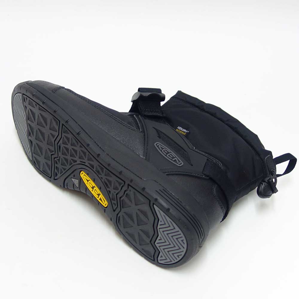KEEN キーン HOODROMEO WP フッドロメオ ウォータープルーフ 1025473(メンズ)カラー: Black / Black 防水 ショートブーツ ウォーキング「靴」