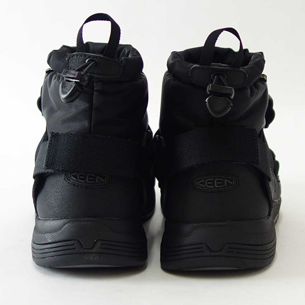 キーン KEEN HOODZERRA WP フッドゼラ ウォータープルーフ 1025476 Black / Black(メンズ) 防水 ショートブーツ ウォーキング 「靴」