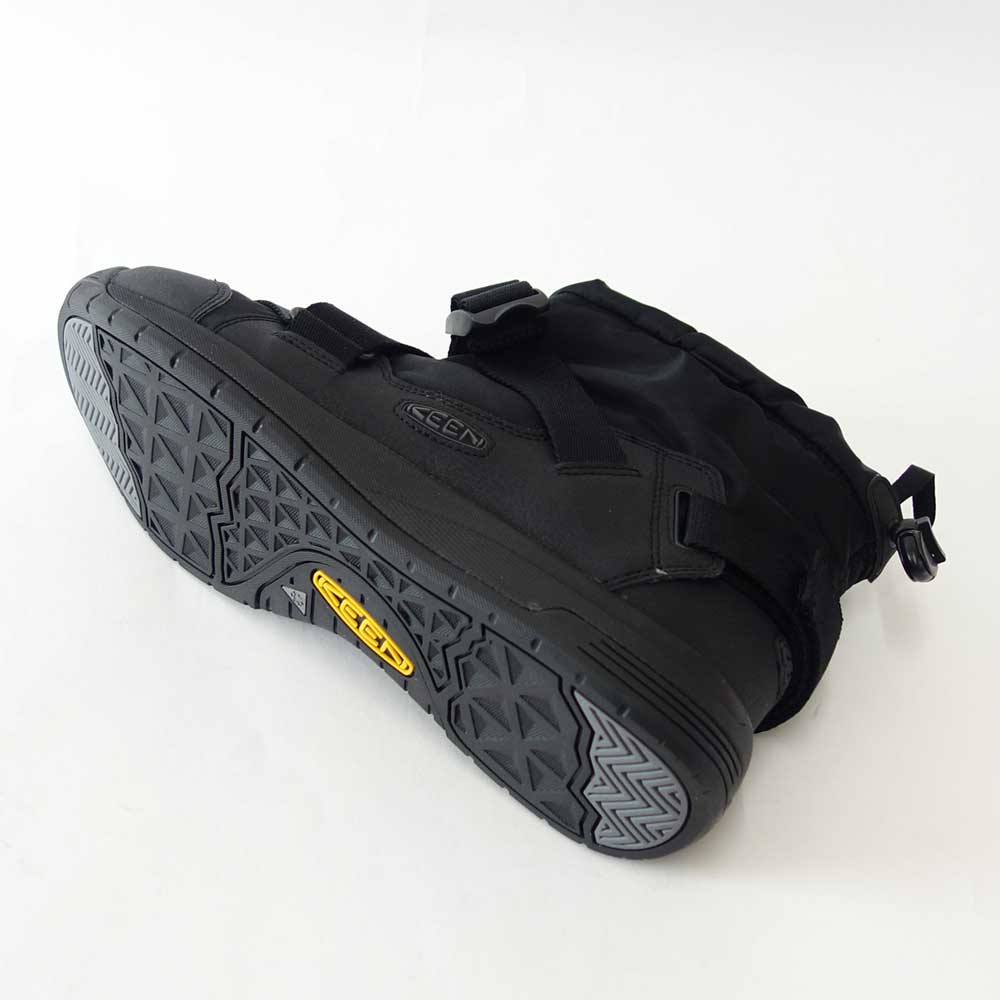 キーン KEEN HOODZERRA WP フッドゼラ ウォータープルーフ 1025476 Black / Black(メンズ) 防水 ショートブーツ ウォーキング 「靴」